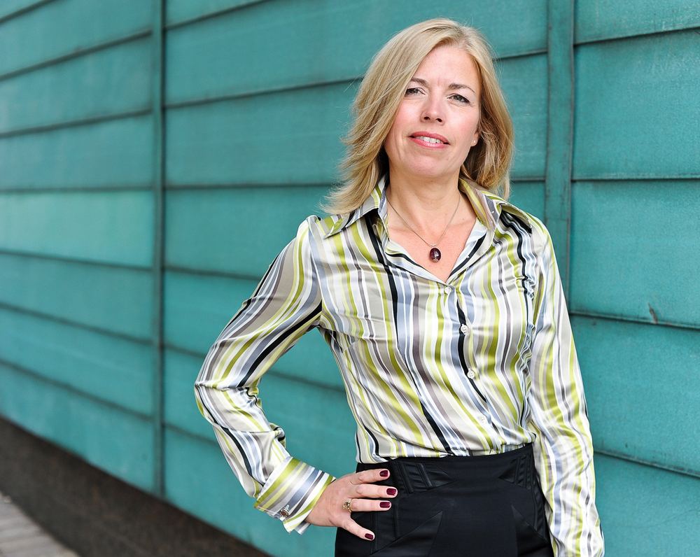 A confident businesswoman portrait.