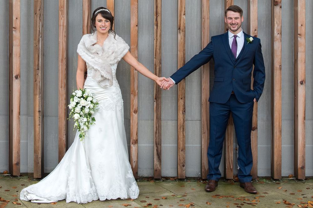 Wedding portraits of Matt & Nicola around York.