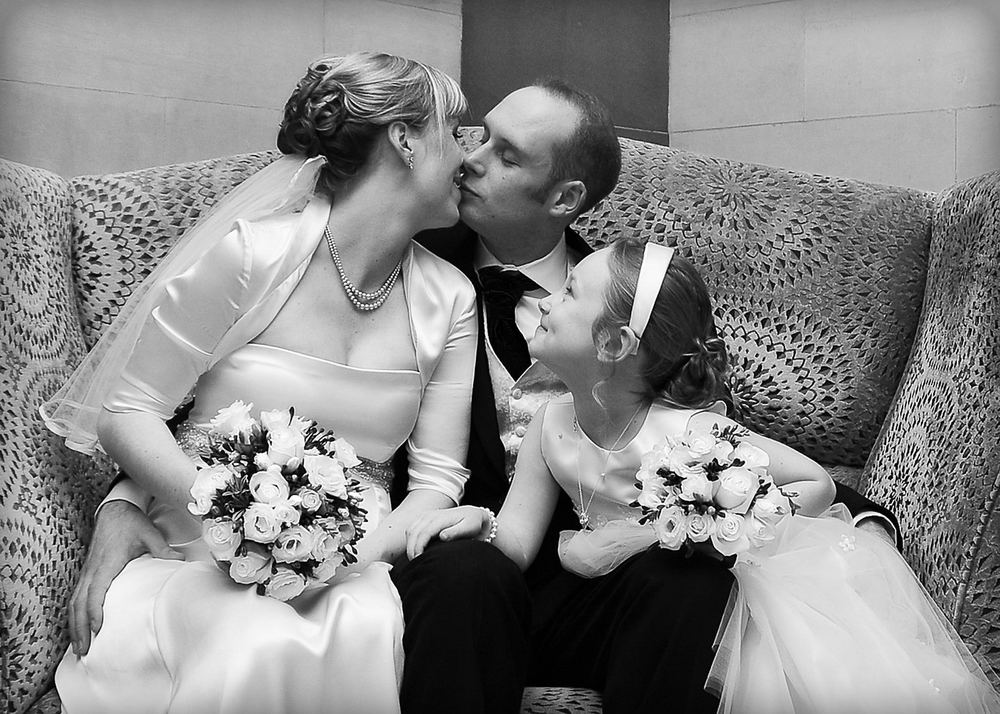Rachel & Tom share a quiet kiss at The Grand Hotel, York.